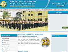 Tablet Screenshot of gsremschool.org